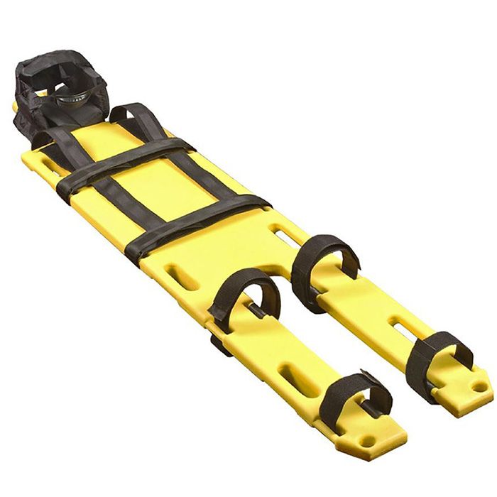 Allied Healthcare Miller Full Body Splint  V head rest & head harness, military (yellow)