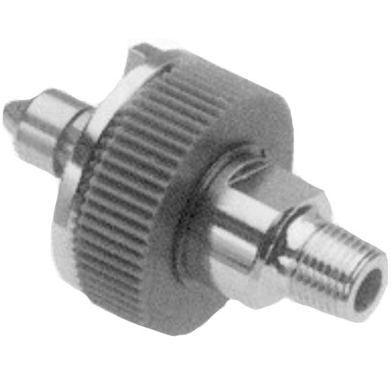 Allied Healthcare Ohmeda Quick-Connect to 1/8" NPT Male Adapter  Vacuum, ISO Style