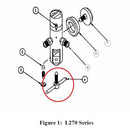 Allied Healthcare T-Handle - L270 Regulator