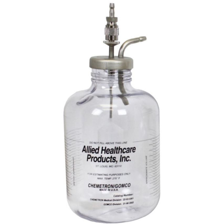 Allied Healthcare Vacutron Suction Bottle Assemblies - Polycarbonate