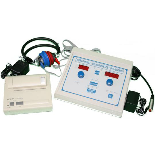 Ambco 1000+ Audiometer with OTO-Screen and Printer