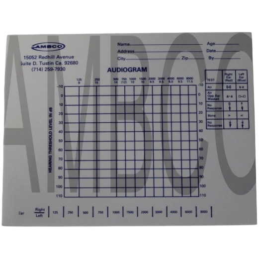 Ambco Audiogram Pad