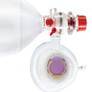 Ambu CO2 Detector in use with the SPUR II Disposable Resuscitator