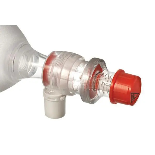 Ambu Disposable PEEP Valve used with the SPUR II Disposable Resuscitator