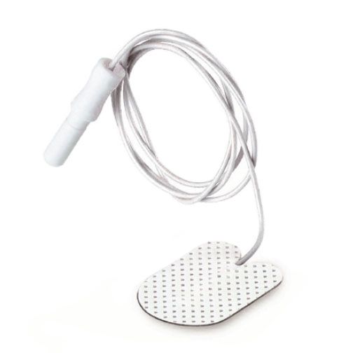 Ambu Neuroline 710 Surface Electrode  60" (150 cm) Lead Wire (White) with 1.5 mm Connect