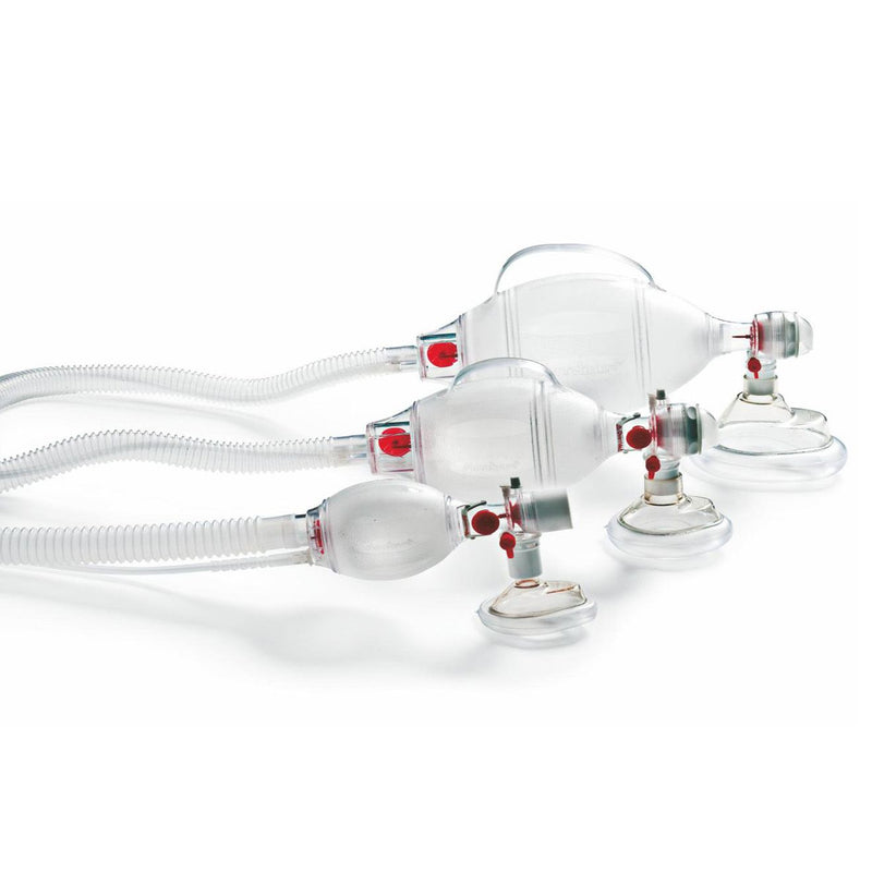 Ambu SPUR II Disposable Resuscitator  Tube Reservoir, Pop & PEEP Valve, Infant Mask, Man