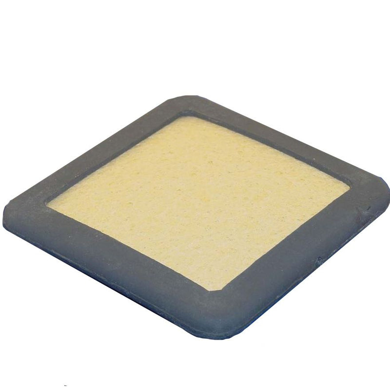 Amrex Rubber Pad with Sponge Insert  4" x 4" (10.2 cm x 10.2 cm)