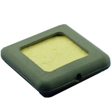 Amrex Rubber Pad with Sponge Insert  2" x 2" (5.1 cm x 5.1 cm)