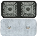 Axelgaard UltraStim Snap Electrodes - Dual - Rectangle - 2" x 4"