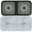 Axelgaard UltraStim Snap Electrodes - Dual - Rectangle - 2" x 4"