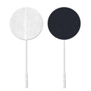 Axelgaard ValuTrode Cloth Electrodes  2" Round with White Fabric Top (40/Bag)