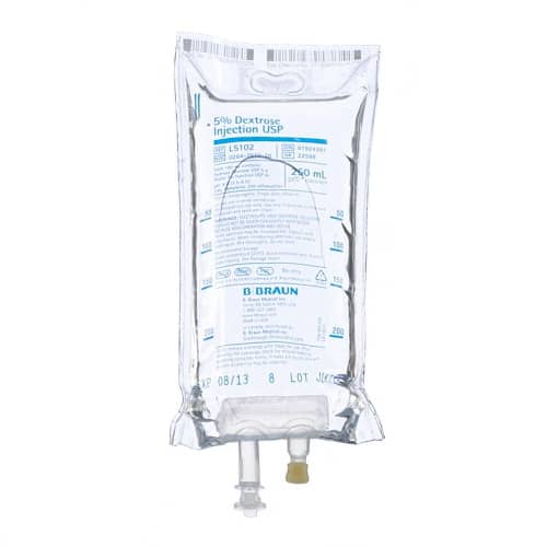 B. Braun 5% Dextrose Injections - 250 mL