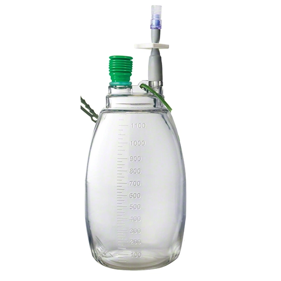 B. Braun ACCEL Evacuated 1,000 mL PVC-Free Drainage Bottle