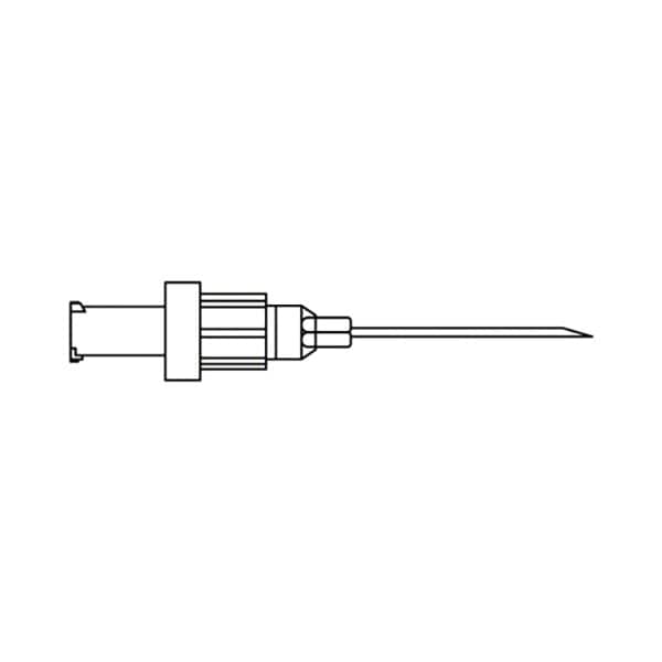 B. Braun Backcheck Valve with 17 Ga x 1 in Needle