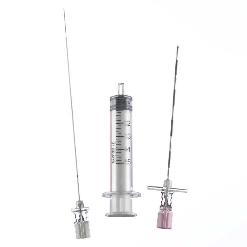 B. Braun Combined Spinal Epidural Needles (12/Case)  ESPOCAN 18 Ga x 3½ in Tuohy with backeye lumen, PE