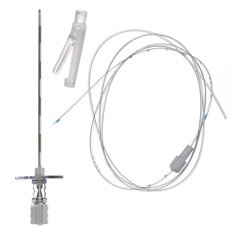 B. Braun Continuous Epidural Sets (12/Case)  17 Ga x 90 mm Tuohy Needle Set with 19 Ga Open Tip