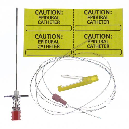 B. Braun Continuous Epidural Sets (12/Case)  18 Ga x 90 mm Hustead Needle Set with 20 Ga Closed
