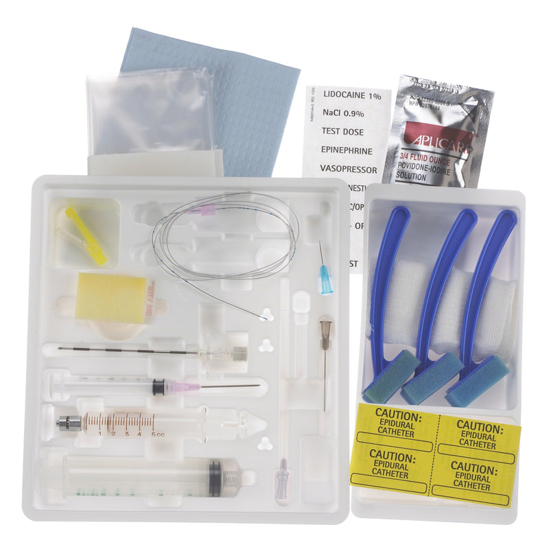 B. Braun Continuous Epidural Tray Kits (10/Case)  CE17TB: 17 Ga x 90 mm Tuohy, PERIFIX 20 Ga Closed
