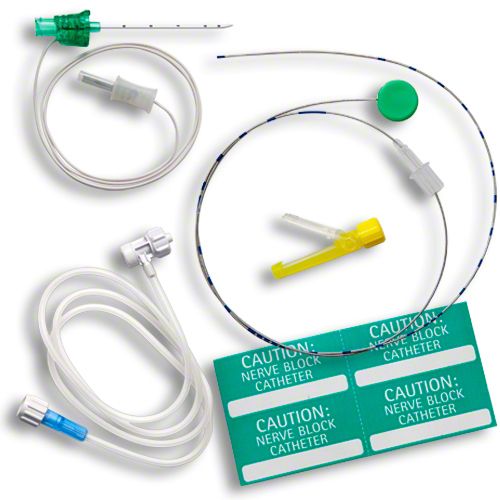 B. Braun Contiplex Echo Set (10/Case)  Closed-tip Echogenic Catheter with 18 Ga. x 4 in.