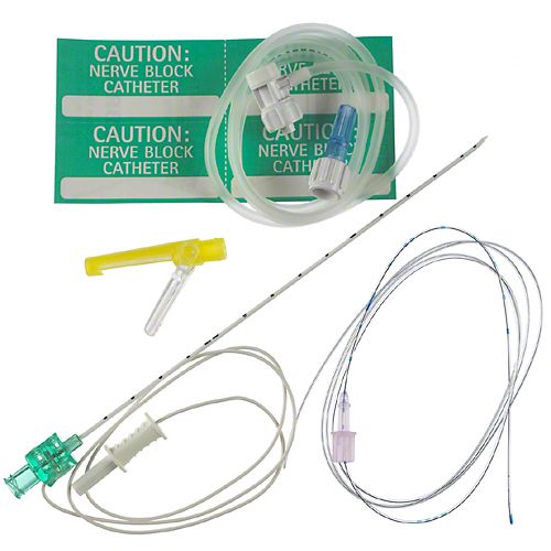 B. Braun Contiplex Tuohy Ultra 360 Set (12/Case)  18 Ga x 6 in Insulated Echogenic Needle