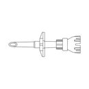 B. Braun Dispensing Pins for Bags - Non-Vented Dispensing Pin with SAFSITE Valve with Luer slip connector