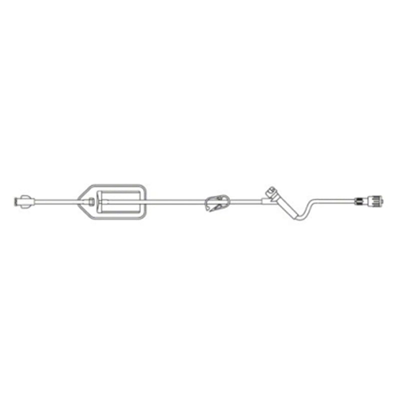 B. Braun Filtered Extension Set (50/Case)  1.2 Micron Filter and SafeLine Split Septum Inject