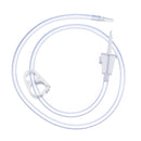 B. Braun Fluid Transfer Set without Filters (50/Case)  Universal proximal spike, wide bore tubing, on/off