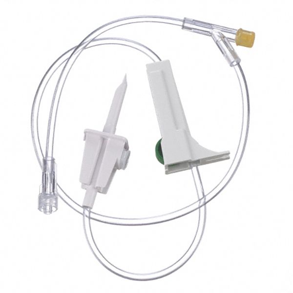 B. Braun Fluid Transfer Set without Filters (50/Case)  Universal proximal spike, roller clamp, injection