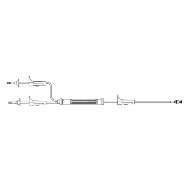 B. Braun Gravity Blood Administration Set (50/Case)  Gravity Blood Administration Set Y-type with No In