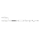 B. Braun Gravity Blood Administration Set (50/Case)  Gravity Blood Administration Set with 1 SafeLine I