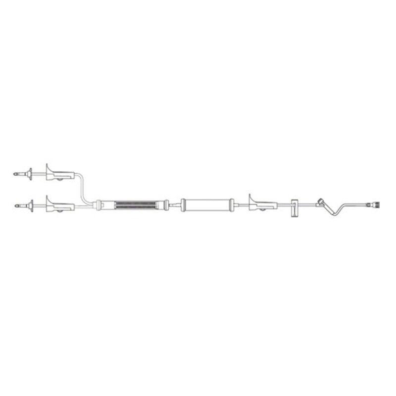 B. Braun Gravity Blood Administration Set (50/Case)  Gravity Blood Administration Set with 1 SafeLine I