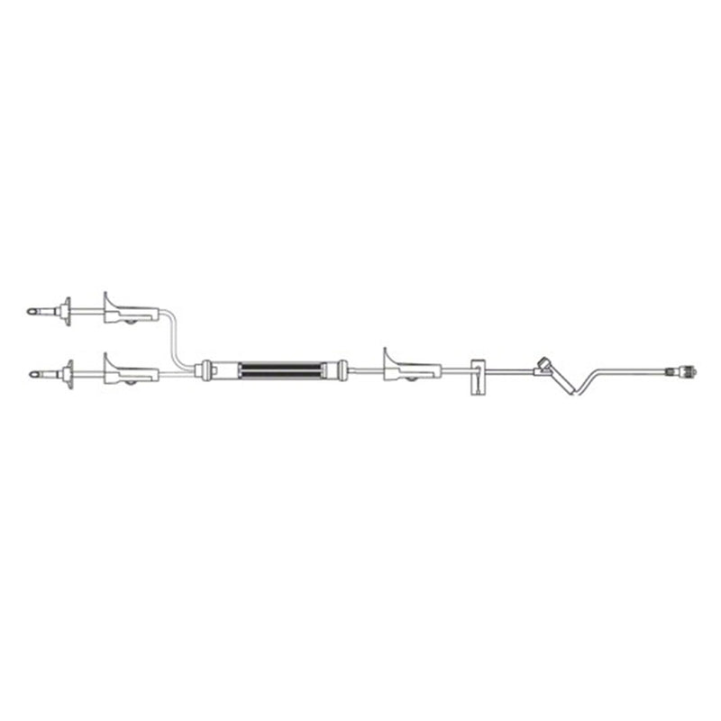 B. Braun Gravity Blood Administration Set (50/Case)  Gravity Blood Administration Set with 1 SafeLine I