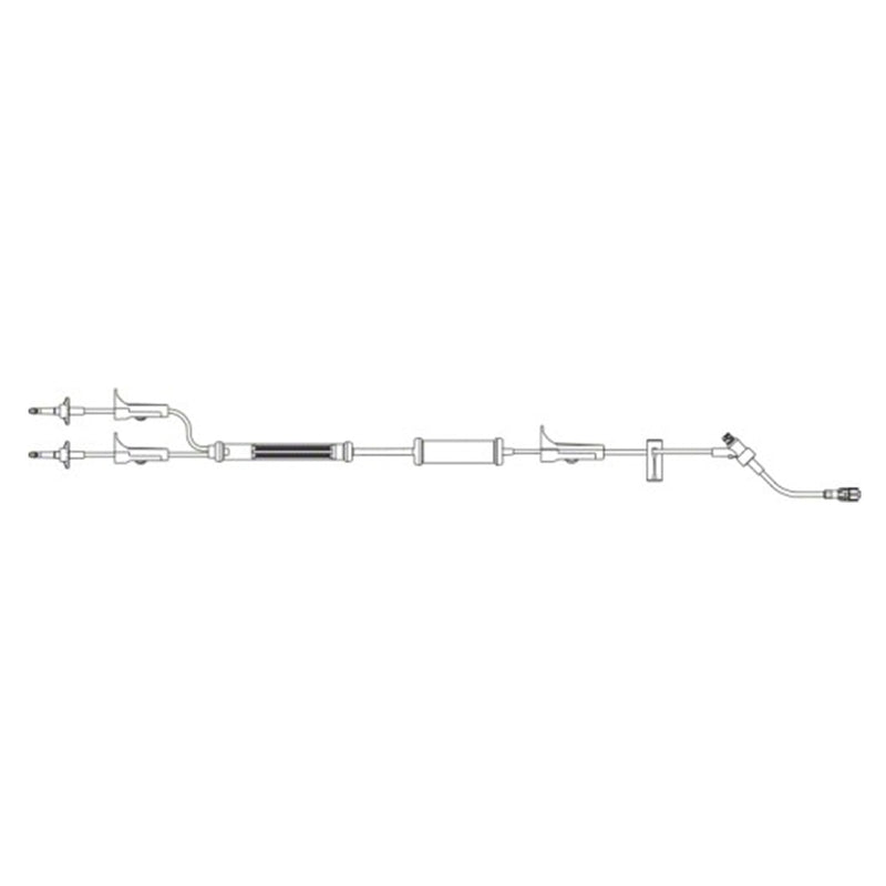 B. Braun Gravity Blood Administration Set (50/Case)  Gravity Blood Administration Set with hand pump an