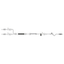 B. Braun Infusomat Space Pump Set with Anti-Siphon Valve  41 mL Priming volume, 120 in Length, CARESITE