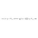 B. Braun Infusomat Space Pump Set with Anti-Siphon Valve - 15 drops/mL, 24 mL Priming volume, 120 in Length, CARESITE