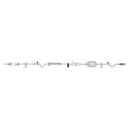 B. Braun Infusomat Space Pump Set with Anti-Siphon Valve  15 drops/mL, 24 mL Priming volume, 120 in Length,