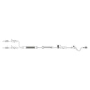 B. Braun Infusomat Space Pump Set  39 mL Priming volume, 120 in Length, CARESITE
