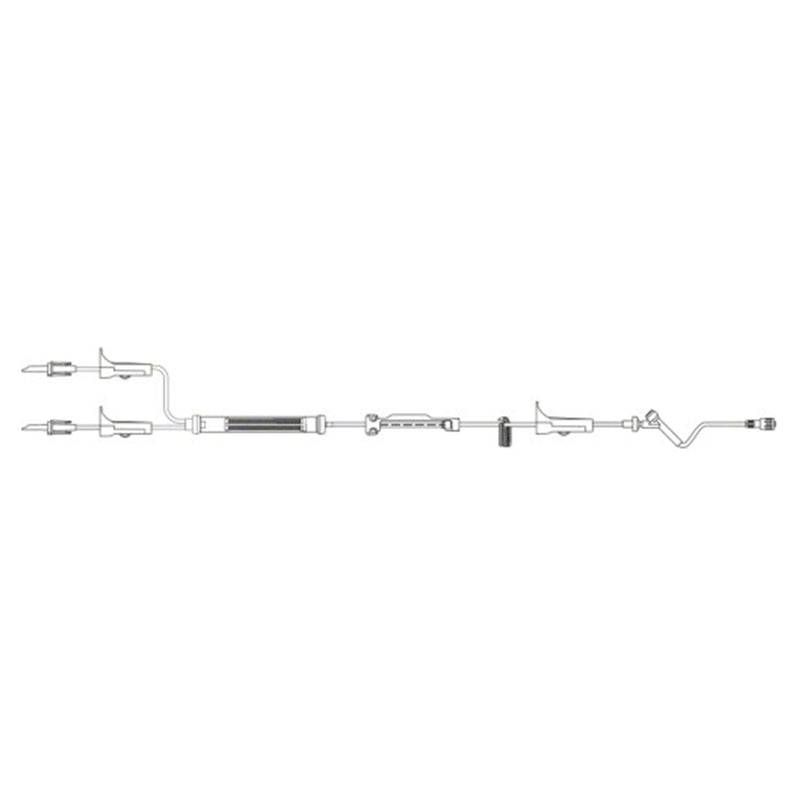 B. Braun Infusomat Space Pump Set  39 mL Priming volume, 120 in Length, SafeLine