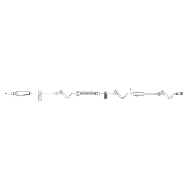 B. Braun Infusomat Space Pump Set  15 drops/mL, 22 mL Priming volume, 18 in Length, S