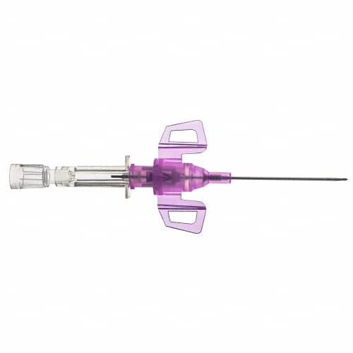 B. Braun Introcan Safety 3 Closed IV Catheter - 20 Ga x 1.25 in, PUR, Winged