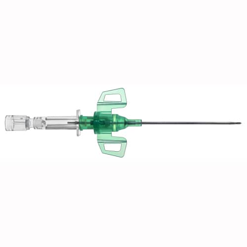B. Braun Introcan Safety 3 Closed IV Catheter - 18 Ga x 1.75 in, PUR, Winged