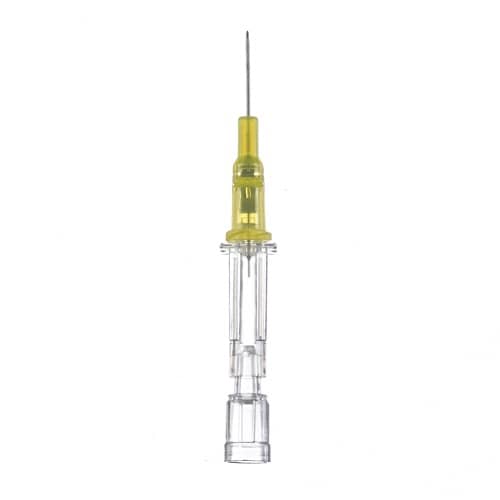 B. Braun Introcan Safety Straight IV Catheter (200/Case)  24 Ga x 0.55 in, PUR, Straight, Notched