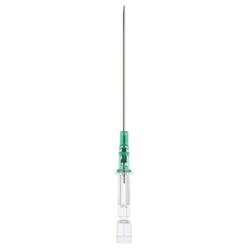 B. Braun Introcan Safety Straight IV Catheter - Deep Access IV Catheter, 18 GA, 2.5 in
