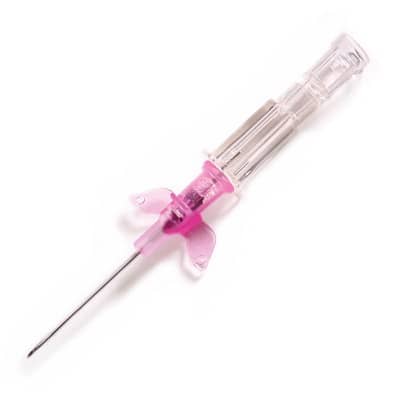 B. Braun Introcan Safety Winged IV Catheter (200/Case)  20 Ga x 1 in, PUR