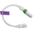 B. Braun InVision-Plus Neutral Displacement Needleless Connectors  White with 7" High Pressure Macrobore Extension Se