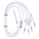 B. Braun Irrigation Set with Flexible Irrigation Bag - Four-Bag Irrigation Set - Four Non-Vented Spikes
