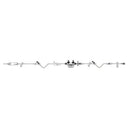 B. Braun IV Administration Set with Manifolds - 2 ULTRASITE Injection Sites with Manifold and Four-Way Stopcock - 15 drops/mL, 21 mL Priming Volume, 122 in (310.0 cm) Length