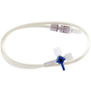 B. Braun IV Extension Sets with Stopcocks  Priming Volume - 1.8 mL, Length - 23" (58 cm) (50/