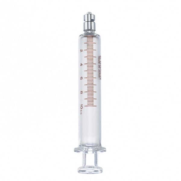 B. Braun Loss-of-Resistance Syringe  10 mL Glass - Luer Lock, Metal Tip (10/Case)