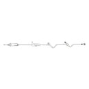 B. Braun Needle-Free IV Gravity Administration Set - SafeLine Split Septum Injection Site and ULTRASITE Injection Site - 15 drops/mL, 15 mL Priming volume, 86 in. (218.4 cm) Length